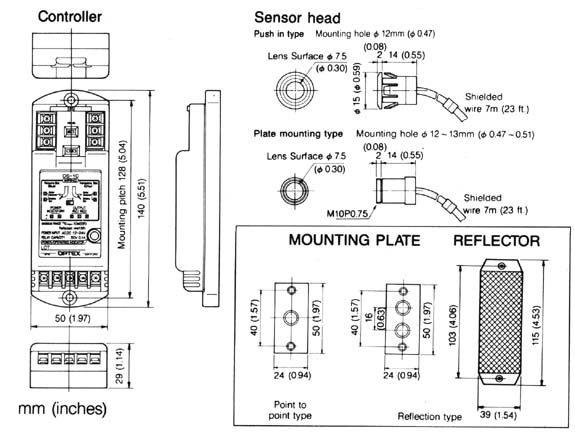 Photoelectric Wireless Sensor for Doors & Gates